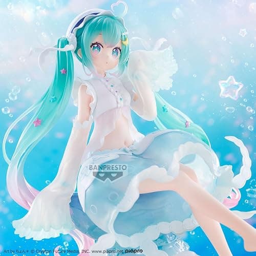 Banpresto - Hatsune Miku - Hatsune Miku Clearluxe Jellyfish Evolve Collectible Figure thumbnail 3
