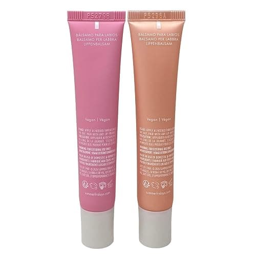 Summer Fridays Lip Butter Balm Sweet Pink Duo - Conditioning Tinted Lip Balm + Overnight Mask for Instant Shine + Color - Infused with Hydrating Shea Butter - Pink Sugar + Birthday Cake (2 Count) thumbnail 3