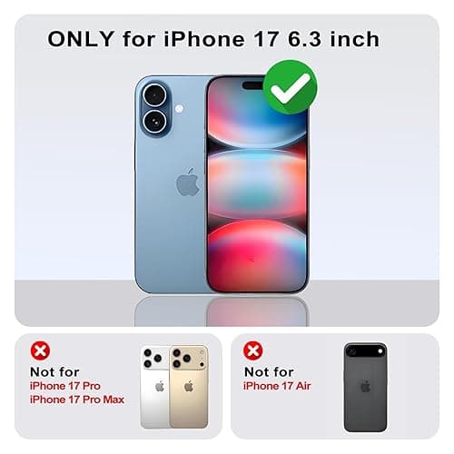 SmoBea for iPhone 17 Case Cute Polka Dot Phone, Beautiful and Stylish, Soft and Slim TPU Shockproof Protective Case for Women Girls,White thumbnail 3