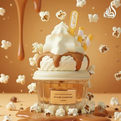 Lattafa Whipped Pleasure Eau de Parfum, Give Me Gourmand Collection, Spray Form, 75ml, Whipped Cream, Caramel & Vanilla Scent, Long-lasting thumbnail 5