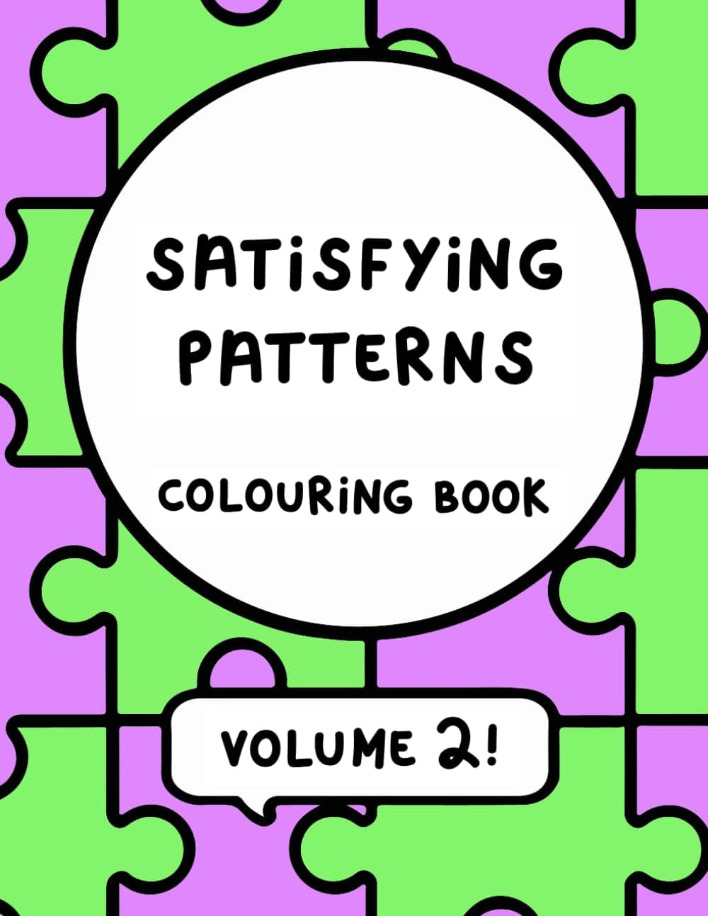 Satisfying Patterns Colouring Book VOLUME 2 - Image 1