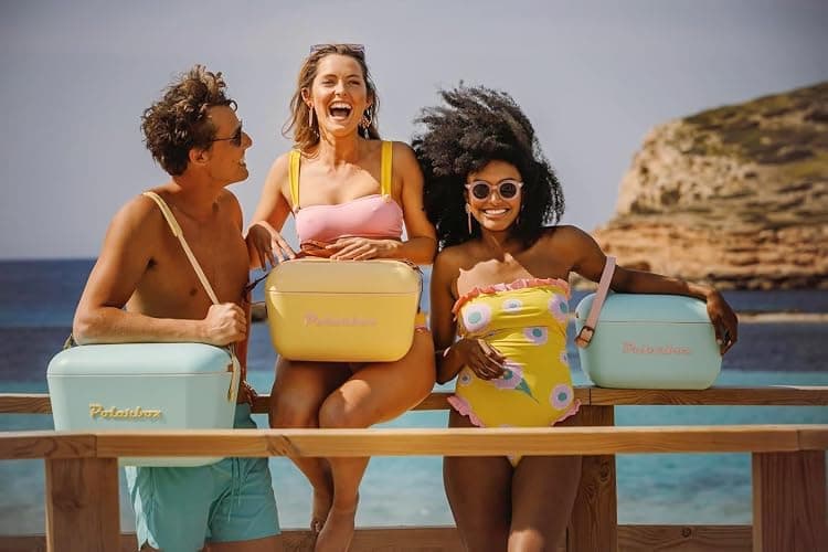 Polarbox Portable Cooler - Mini Cooler 20L, Beach Cooler, Small Portable Cooler, Vintage Cooler, Adjustable Handle, Polarbox Cooler, Portable Mini Cooler thumbnail 8