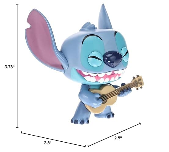 Funko Pop Disney: Lilo & Stitch - Stitch with Ukelele - Collectable Vinyl Figure - Gift Idea - Official Merchandise - Toys for Kids & Adults - Cartoon/Animation Fans - Model Figure for Collectors thumbnail 3
