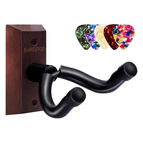 Guitar Wall Mount Solid Beech Wood - Image 1