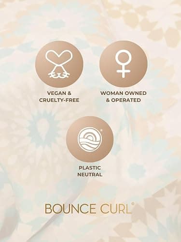 Bounce Curl Reversible Satin Hair Bonnet, Adjustable Band, Night Cap For Curly Hair Reduce Friction Helps Prevent Frizz thumbnail 7