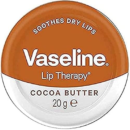 Vaseline Lip Therapy Cocoa Butter Tin, 20g - Image 1