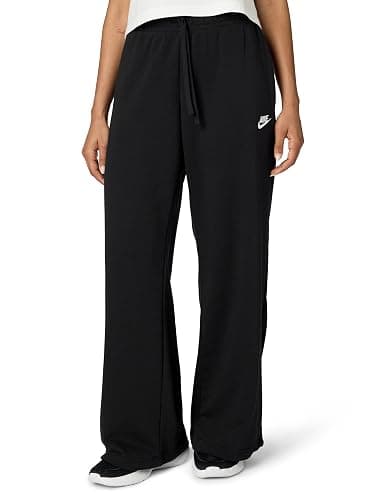 Nike Women's Sportswear Club Fleece Mid-Rise Wide-Leg Sweatpants - Image 1