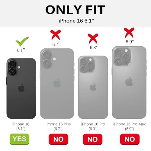 Telaso Magnetic for iPhone 16 Case, iPhone 16 Liquid Silicone Phone Case Compatible with Magsafe, with Microfiber Lining Protective Soft Anti-Scratch Slim Fit Phone Case for iPhone 16, Light Blue thumbnail 2