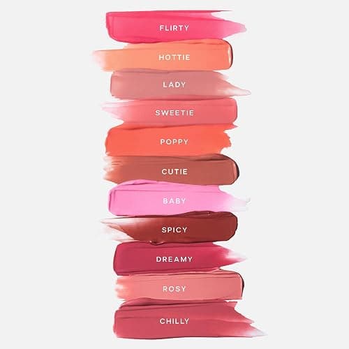 Saie Dew Liquid Blush for Cheeks - Hydrating Cream Blush Stick with a Blendable + Buildable Formula - Skincare Infused Dewy Cheek Tint for a Natural Flush - Glowy Makeup Essential - Flirty (.40 oz) thumbnail 7