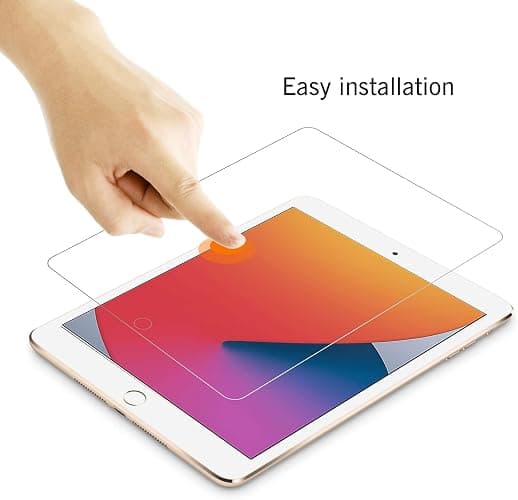 Ailun Screen Protector for iPad 9th 8th 7th Generation (10.2 Inch, iPad 9/8/7, 2021&2020&2019) Tempered Glass/Apple Pencil Compatible [2 Pack] thumbnail 2