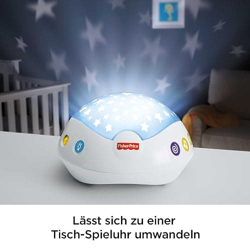 Fisher-Price 3-in-1-Traumbärchen-Mobile, Mobile für Babybett, Elektrisches Mobile mit Licht, Musikmobile, Babyerstausstattung, Babybett- und Baby-Zubehör, ab Geburt, CDN41 - Traumbärchen Mobile thumbnail 4