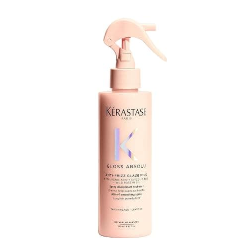 Kérastase Gloss Absolu Anti-Frizz Glaze Milk, All-in-1-Pflegespray für langes, zu Frizz neigendes Haar, Mit Hyaluronsäure, Glykolsäure und Wildrosenöl, Hitzeschutz bis zu 230 °C - Image 1