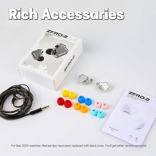 Linsoul 7Hz x Crinacle Zero:2 in Ear Monitor, Updated 10mm Dynamic Driver IEM, Wired Earbuds Earphones, Gaming Earbuds, with OFC IEM Cable for Musician (Without MIC, Silver) thumbnail 7