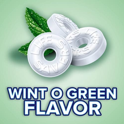 LIFE SAVERS Mints, Bulk Hard Candy Wint-O-Green Breath Mints, 44.93 oz Party Size thumbnail 4