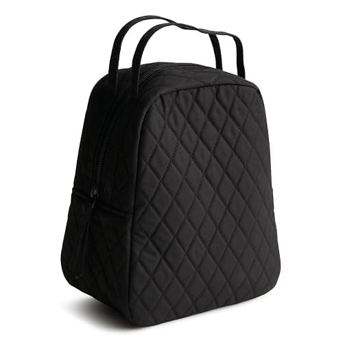 Vera Bradley Women's Premium Cotton Lunch Bag, Moonless Night, One Size - Image 1