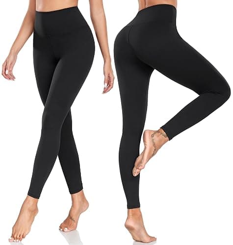 FULLSOFT Buttery Soft Leggings for Women - High Waisted Tummy Control No See Through Workout Yoga Cycling Tights Pants thumbnail 2