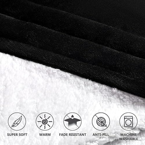 Krifey Wearable Blanket Hoodie for Men, Oversized Sherpa Fleece Sweatshirt with Giant Pocket, Cozy Birthday & Christmas Gifts for Him thumbnail 5