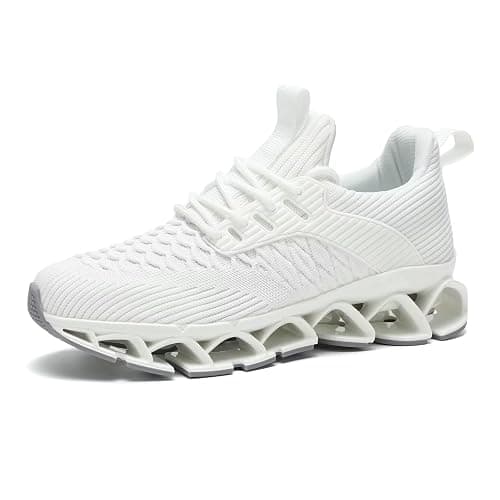 Wrezatro Women's Slip on Walking Running Shoes Blade Tennis Casual Fashion Sneakers Comfort Non Slip Work Sport Athletic Trainer thumbnail 3