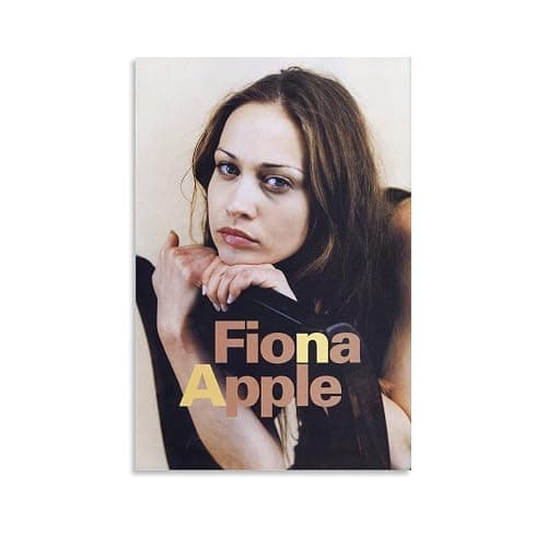 Fiona Apple Canvas Poster Wall Decorative Art Painting Living Room Bedroom Decoration Gift Unframe-style12x18inch(30x45cm) - Image 1