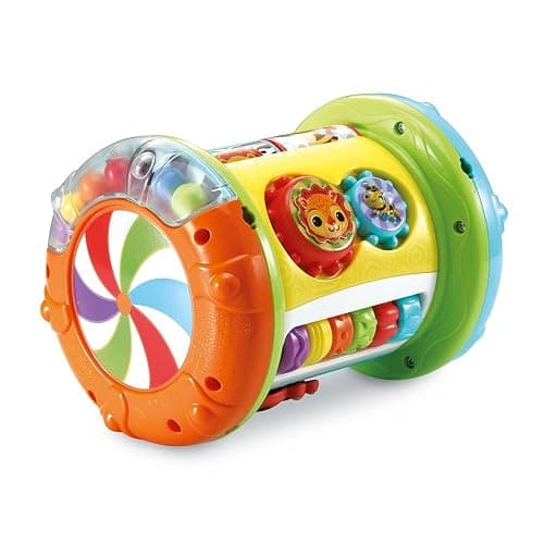 VTech - Jouet Musical Magi Rouleau Tam-Tam 3 en 1, Instrument de Musique Enfant, Jouet d'Activité et de Développement, Jeu Évolutif, Cadeau Bébé Garçon et Fille Dès 9 Mois - Contenu en Français thumbnail 6