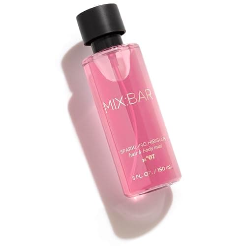 MIX:BAR Sparkling Hibiscus Hair + Body Mist, Bedroom Linen Spray - Notes of Bergamot, Hibiscus, Champagne Bubbles, Cashmere Musk, Fruity Scent, 5oz thumbnail 2