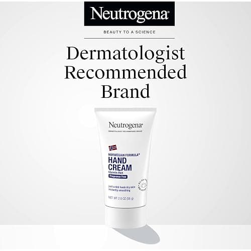 Neutrogena Norwegian Formula Moisturizing Hand Cream & Lotion for Dry Hands, Fragrance Free Glycerin Concentrated Relief, Over 200 Uses, 6 Pack, 2 oz Each (Total 12 Fl Oz) thumbnail 6