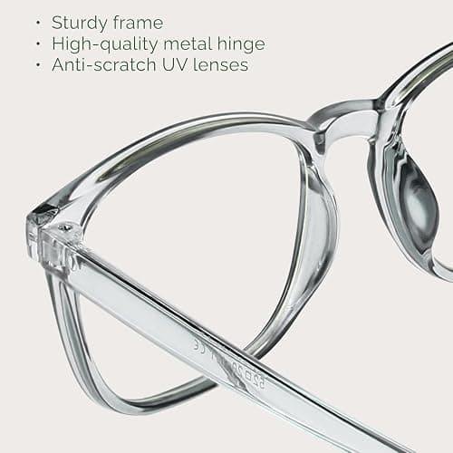 MIGSIR 6 Pack Blue Light Blocking Glasses for Women Men – Stylish Computer & Gaming Glasses, Fashion Square Frame Eyewear thumbnail 3