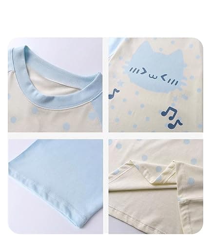 Y2K Cutecore Kawaii Teen Shirt Coquette Harajuku Oversize Japan Cat Print Cute Tshirt Top Clothes thumbnail 4