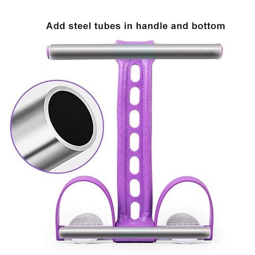 Pedal Resistance Bands with Handles Exercise Bands Multifunction Tension Rope Fitness for Working Out Arm Abs Legs Stretch Bands thumbnail 5