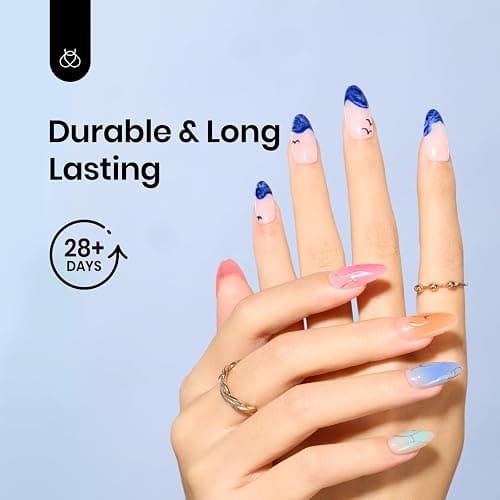 beetles Gel Polish Base Coat 15ml for Gel Nail Polish Soak Off LED Nail Lamp Upgraded Formula Long-Lasting DIY Home and Nail Salon thumbnail 6