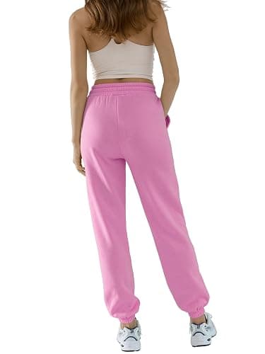 DITOK 3 Pack Sweatpants for Women Fleece Lined High Waisted Joggers with Pockets Baggy Comfy Lounge Pants thumbnail 4