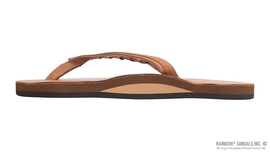 Rainbow Sandals Women’s Flirty Braidy Premier Leather w/Single Braided Strap - 5.5-6.5 Sierra Brown thumbnail 2