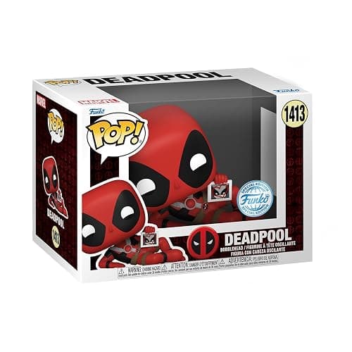 Funko Pop! Marvel - Deadpool Parody - Deadpool Hearts Wolvie - Amazon-Exklusiv - Vinyl-Sammelfigur - Geschenkidee - Offizielle Handelswaren - Spielzeug Für Kinder und Erwachsene - Comic Books Fans - Image 1