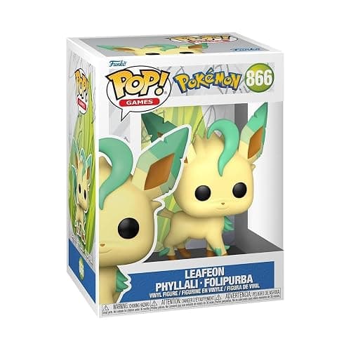 Funko POP! Games: Pokemon - Leafeon - Collectable Vinyl Figure - Gift Idea - Official Merchandise - Toys for Kids & Adults - Video Games Fans - Model Figure for Collectors and Display - Image 1