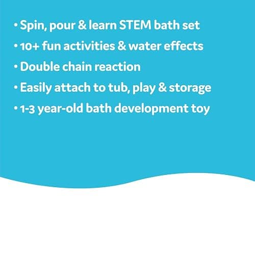 Yookidoo Baby Bath Toys for 1-4 Year Old - Mold Free Suction Cups Attach to Any Tub or Shower - Kids Bath Toys for 2 Year Olds - Birthday Gifts for Girl and Boy - Toddler Water Lab thumbnail 6