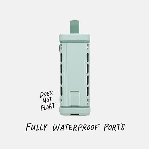 Turtlebox Ranger: Loud! Outdoor Portable Bluetooth 5.4 Speaker | Rugged, Waterproof, Ultra-Portable | Plays to 105db, Deep Bass, Shockproof, Unlimited Pairing for Full Stereo Experience, River Rock thumbnail 5