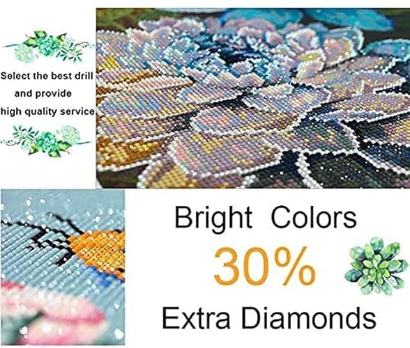 Generic DIYPAINTING 5D Diamond Art Painting by Number Kits Horror Movie Halloween 16X20 Painting Cross Stitch Full Drill Crystal Rhinestone Embroidery Pictures Arts Craft for Home Wall Decor Gift thumbnail 8