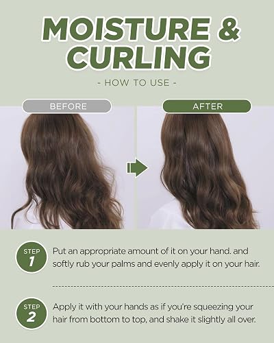 JENNYHOUSE Style Curling Serum - Curl Defining Gel for Frizz Control & Damage Repair with Cica complex, Quick-Dry Water Gel, No Clumps, Silicone/Sulfate/Paraben-Free, 5.1oz thumbnail 4