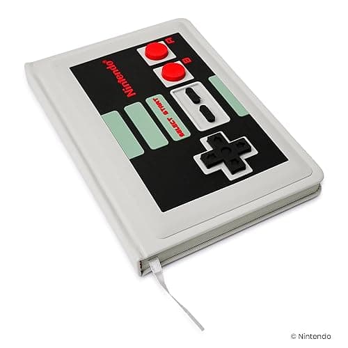 Nintendo Official Licensed NES Design Premium A5 Notebook Journal Book thumbnail 6