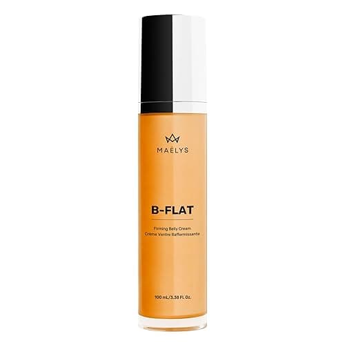 MAËLYS Cosmetics B-FLAT Belly Firming Cream - Stretch Mark Belly Cream - Tightening Belly Cream - Image 1
