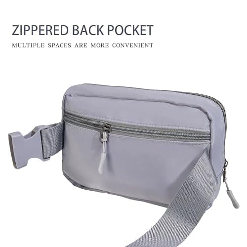 Belt bag Fanny pack crossbody bags for women Everywhere belt bag (Grey) thumbnail 6