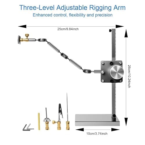 OVDSF Stop Motion Armature Kits,Stop Motion Animation Rigging and Winder, with 5 Connectors for Animators, Time-Lapse, Product Photography, and Creative Projects (26CM) thumbnail 3