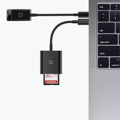 nonda USB C to SD Card Reader, SD/MicroSD to USB C Card Reader Adapter [Thunderbolt 3] Compatible with iPad Pro 2020, MacBook Pro 2019, MacBook Air 2020, Galaxy S10/S9, Surface Book 2 and More thumbnail 6
