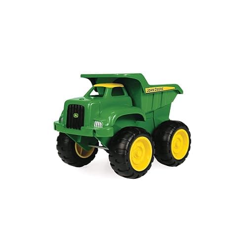 TOMY John Deere Vehicle Set - Includes Dump Truck Toy and Tractor Toy with Loader - Kids Outdoor Toys - Kids Construction and Sandbox Toys - 6 Inches - 2 Count - Ages 18 Months and Up thumbnail 4