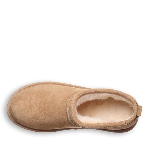 BEARPAW Women's Super Shorty Boot | Women's Ankle Boot | Women's Slip On Boot | Comfortable Winter Boot | Multiple Colors & Sizes - 12 - Iced Coffee thumbnail 4