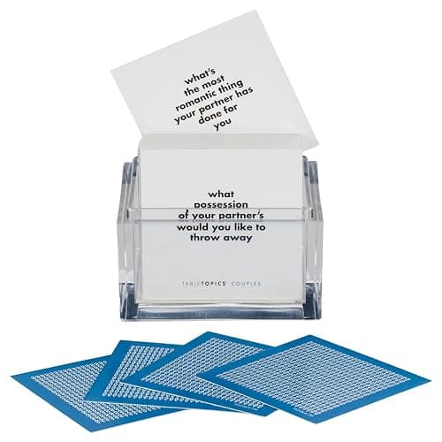 TableTopics Couples Conversation Cards for Romantic Partners with 135 Questions for Date Nights & Intimate Talks, Unique Gift for Anniversaries thumbnail 3