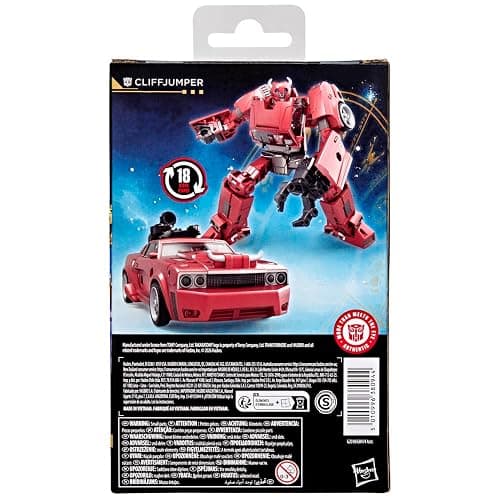 Transformers Age of the Primes Cliffjumper, Deluxe Class 5-inch Converting Action Figure, Robot Toys for Ages 8+ thumbnail 4