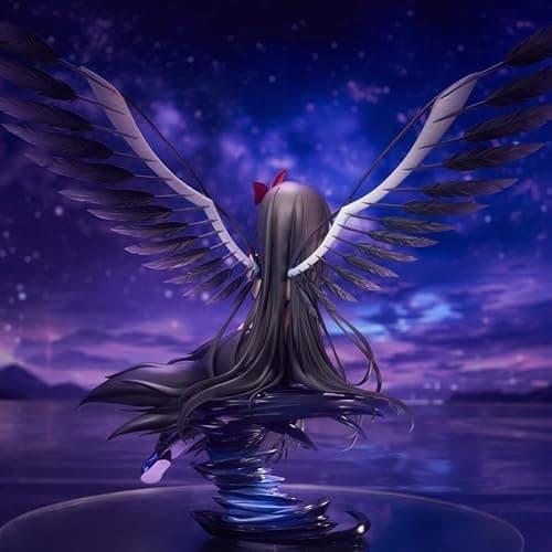 QAHEART Anime Akemi Homura Figure Winged Akemi Homura Action Figure Anime Girl Model Statue Figurine Ornaments thumbnail 4