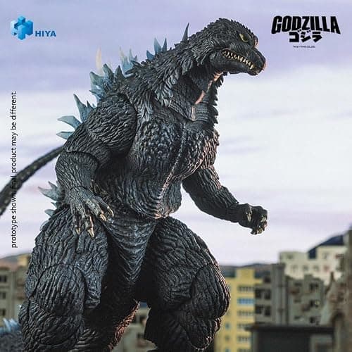 Hiya Toys LEBOO Action Figure, Exquisite Basic Godzilla vs. Mechagodzilla 2002-7in Heat Ray Godzilla-EBG0404 thumbnail 9