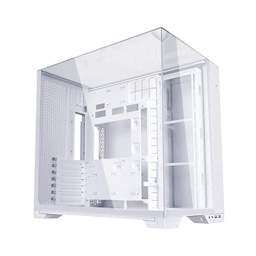 Lian Li O11Vision Compact White-Steel-Tempered Glass ATX Mid Tower Computer Case-Back Connect Support-O11VPW - Image 1